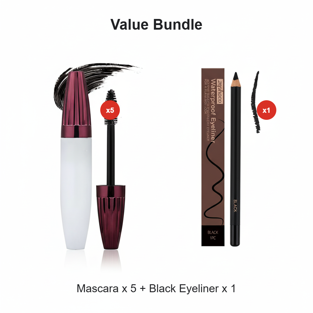 β¨ BUY 1 GET 1 FREE! ποΈ Mascara for Curl & Length Without Smudging β Volumizing, Smudge-Proof & Waterproof π«