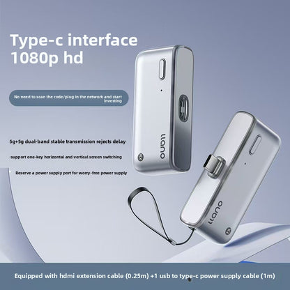 Wireless Display Adapter Type-C HDMI Screen Sharing Device