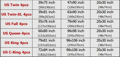 100% Organic Bamboo Bed Sheet Set 4/6 Pieces Silky Bedding Sets Hotel Luxuriously Soft Fitted Sheet Flat Sheet Pillowcase Solid