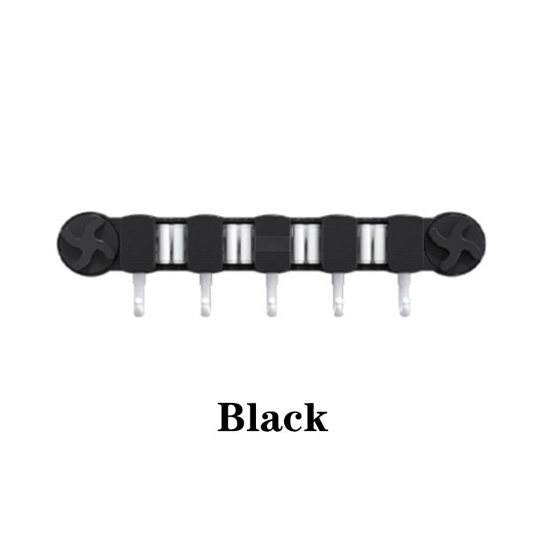 Drill-Free Suction Cup Mop Holder for Bathroom